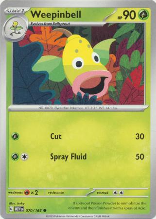 Weepinbell 070 165 Common 