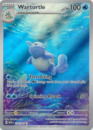 Pokemon - Scarlet & Violet - 151 - Squirtle - 170/165 