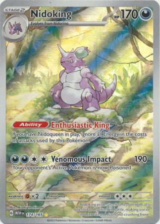 nidoking pokemon card