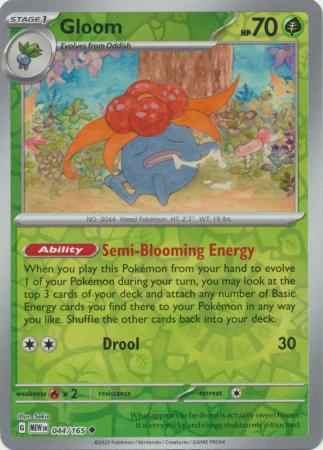 Gloom Card Pokemon