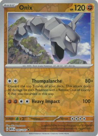 Onix - 92/130 - Common - Reverse Holo - Pokemon Singles » Diamond and Pearl  Sets » Diamond and Pearl - Spell Bound