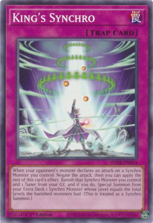 King s Synchro SDCK EN034 Common 1st Edition King s Synchro SDCK EN034 Common 1st Edition