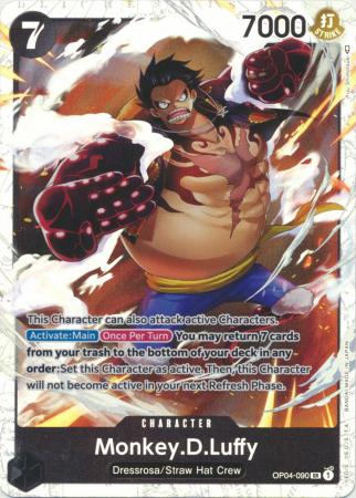 One Piece TCG Luffy Gear Second Custom DON!! (Foil Rare