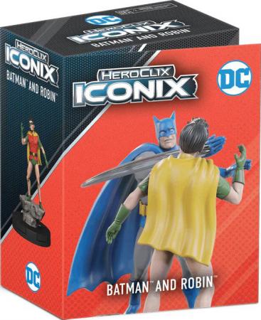 Batman and Robin DC Heroclix Iconix Box Set | TrollAndToad
