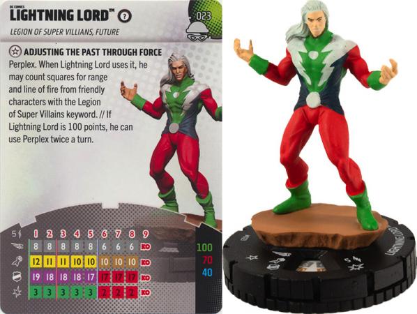 Lightning Lord 023 Uncommon Notorious DC Heroclix Lightning Lord 023 Uncommon Notorious DC Heroclix