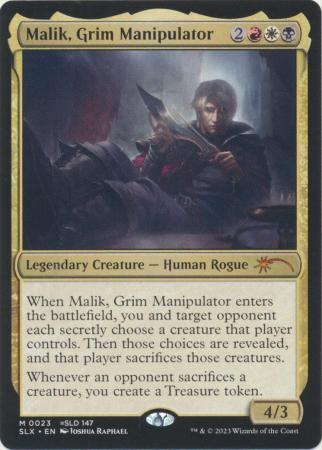 Malik Grim Manipulator 0023 SLD Promo Malik Grim Manipulator 0023 SLD Promo