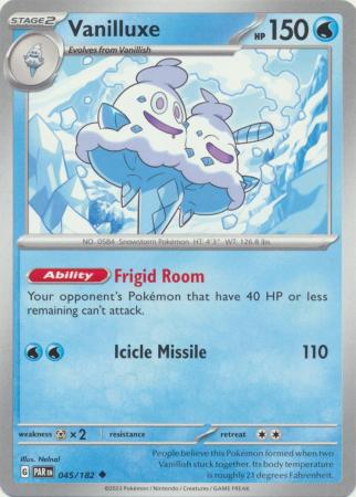 Vanilluxe 045 182 Uncommon Vanilluxe 045 182 Uncommon