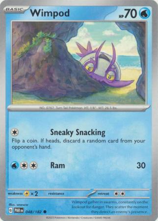 Wimpod 048 182 Common Scarlet Violet Paradox Rift Singles