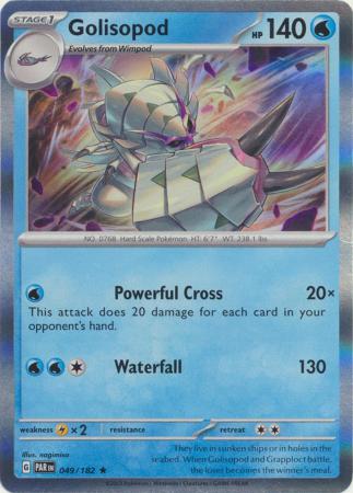 Golisopod 049 182 Holo Rare Scarlet Violet Paradox Rift Singles Golisopod 049 182 Holo Rare Scarlet Violet Paradox Rift Singles