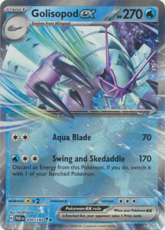 Golisopod ex 050 182 Ultra Rare Scarlet Violet Paradox Rift Singles