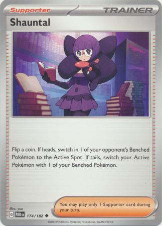 Shauntal 174 182 Uncommon Scarlet Violet Paradox Rift Singles Shauntal 174 182 Uncommon Scarlet Violet Paradox Rift Singles