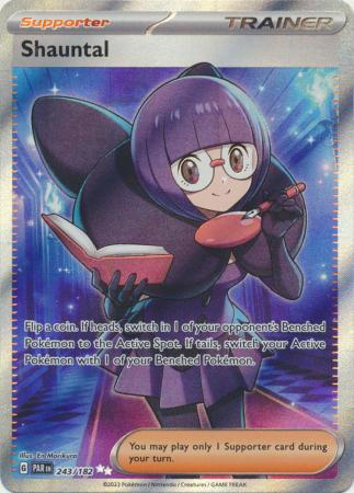 Shauntal 243 182 Full Art Secret Rare Scarlet Violet Paradox Rift Singles Shauntal 243 182 Full Art Secret Rare Scarlet Violet Paradox Rift Singles