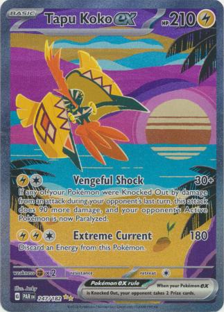 Tapu Koko Ex Double Rare 068/182 Pokemon Paradox Rift [068/182svpr] - £3.99  : Crazy Gamer, Your one stop shop for gaming and pokemon TCG