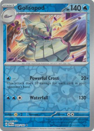 Scarlet & Violet: Paradox Rift Reverse Holo Singles - Troll And Toad