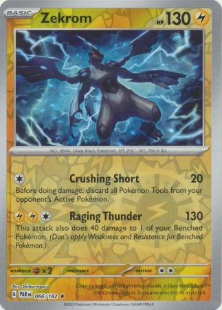 ZEKROM - 64/108 - XY Roaring Skies - Reverse Holo - Pokemon Card - NM