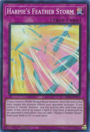 Harpie s Feather Storm RA01 EN073 Super Rare Harpie s Feather Storm RA01 EN073 Super Rare