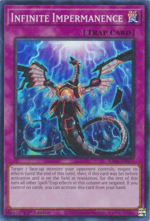 Infinite Impermanence RA01 EN075 Super Rare Infinite Impermanence RA01 EN075 Super Rare