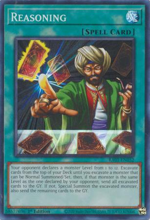 Reasoning RA01 EN052 Super Rare Reasoning RA01 EN052 Super Rare