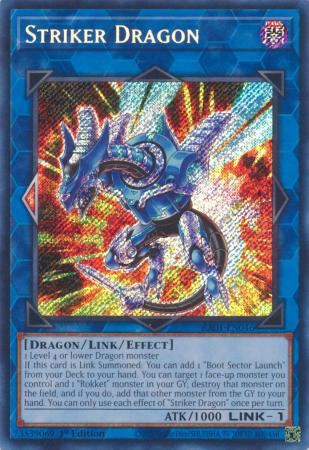 Striker Dragon - RA01-EN046 - Secret Rare