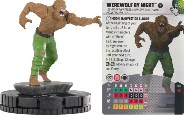 Werewolf by Night Figurine Rare Sealed Eaglemoss Statue Figure