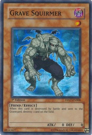 Grave Squirmer DP07 EN008 Super Rare 1st Edition Duelist Pack Jesse Anderson DP07 1st Edition Singles Grave Squirmer DP07 EN008 Super Rare 1st Edition Duelist Pack Jesse Anderson DP07 1st Edition Singles