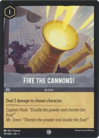 Lorcana Trading Card Game - Captain Hook - Forceful Duelist - The First  Chapter (1)