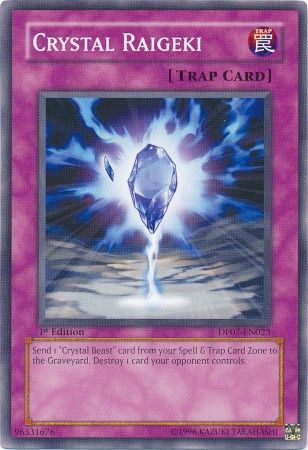 Crystal Raigeki DP07 EN023 Common 1st Edition 
