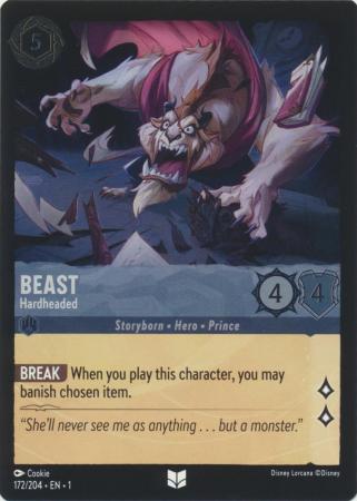 Beast - The First Chapter Foil - Lorcana | TrollAndToad