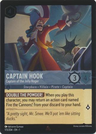 Captain Hook - The First Chapter Foil - Lorcana