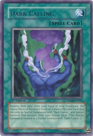 Dark Calling DP06 EN019 Rare 1st Edition Duelist Pack Jaden Yuki 3 1st Edition Singles Dark Calling DP06 EN019 Rare 1st Edition Duelist Pack Jaden Yuki 3 1st Edition Singles