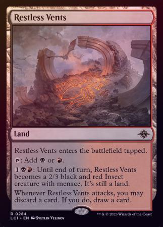 Restless Vents 0284 Foil The Lost Caverns of Ixalan Foil Singles Restless Vents 0284 Foil The Lost Caverns of Ixalan Foil Singles