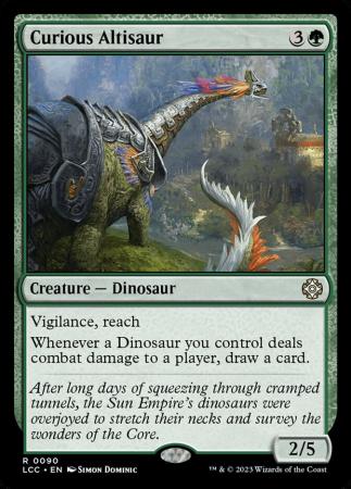 Curious Altisaur 0090 Curious Altisaur 0090