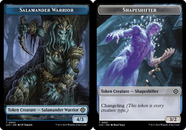 Salamander Warrior Shapeshifter Double Sided Token 0004 0001 Salamander Warrior Shapeshifter Double Sided Token 0004 0001