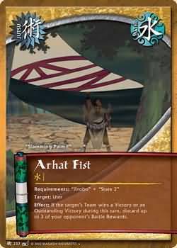 Arhat Fist J 237 Uncommon Arhat Fist J 237 Uncommon
