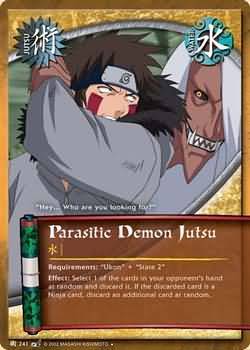 Parasitic Demon Jutsu J 241 Uncommon Parasitic Demon Jutsu J 241 Uncommon