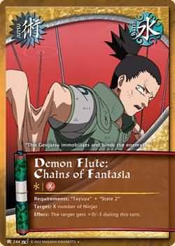Demon Flute Chains of Fantasia J 244 Uncommon Demon Flute Chains of Fantasia J 244 Uncommon