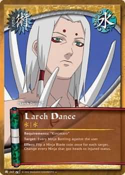 Larch Dance J 247 Uncommon Naruto Battle of Destiny Larch Dance J 247 Uncommon Naruto Battle of Destiny