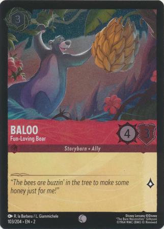 Baloo - Rise of the Floodborn Foil - Lorcana | TrollAndToad