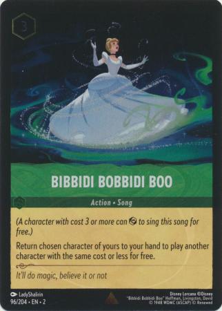 Bibbidi Bobbidi Boo - 96/204 - Rare Cold Foil