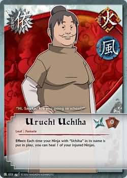 Uruchi Uchiha C 033 Common Naruto Battle of Destiny Uruchi Uchiha C 033 Common Naruto Battle of Destiny