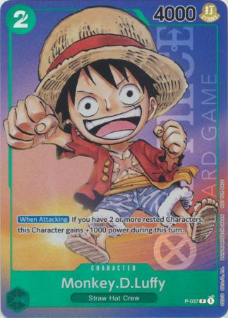 Monkey D. Luffy P-035 Event Promo - ONE PIECE Card Game Japanese