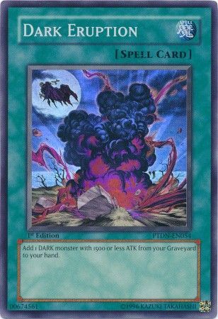 Dark Eruption PTDN EN054 Super Rare 1st Edition Dark Eruption PTDN EN054 Super Rare 1st Edition