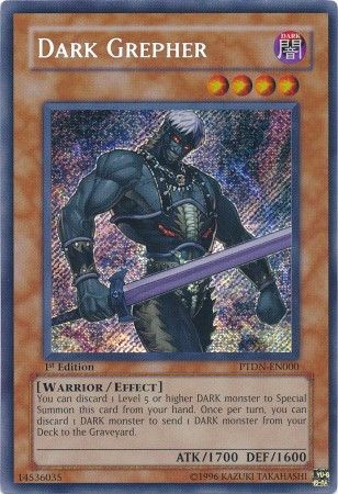 Super Rare Holo Yugioh Card Dark Eruption PTDN-EN054 