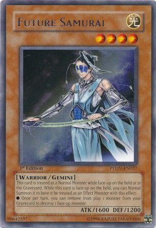 Future Samurai PTDN EN027 Rare 1st Edition Future Samurai PTDN EN027 Rare 1st Edition