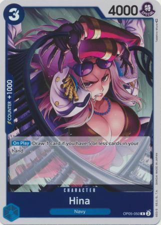 Hina OP05 050 Rare Foil Hina OP05 050 Rare Foil