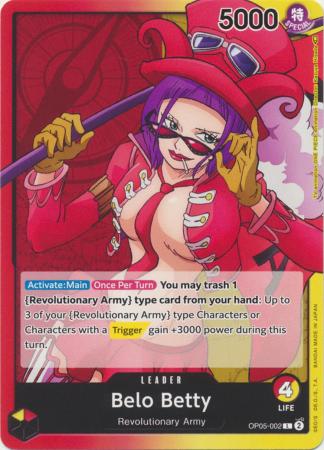 Belo Betty OP05 002 Leader Belo Betty OP05 002 Leader