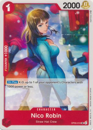 Nico Robin OP05 010 Uncommon Nico Robin OP05 010 Uncommon