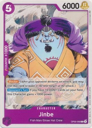 Jinbe OP05 066 Common Awakening of the New Era OP 05 Singles Jinbe OP05 066 Common Awakening of the New Era OP 05 Singles