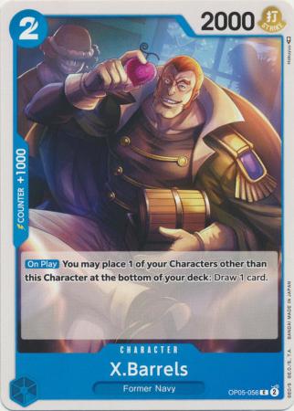 X Barrels OP05 056 Common Awakening of the New Era OP 05 Singles X Barrels OP05 056 Common Awakening of the New Era OP 05 Singles