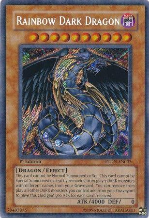 Yu-gi-oh BLRR-EN054  1st Rainbow Dark Dragon 